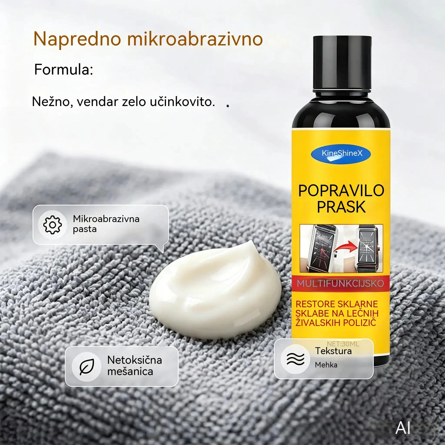 ✨Kupite enega, enega dobite brezplačno! 🛡️Večnamenska polirna pasta za popravilo prask