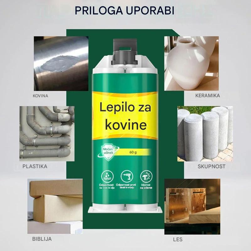 【Komplet 3 kosov】 26 evrov🔥Časovno omejen 50% popust! 🛠️Visoko trdno lepilo za popravilo kovin AB