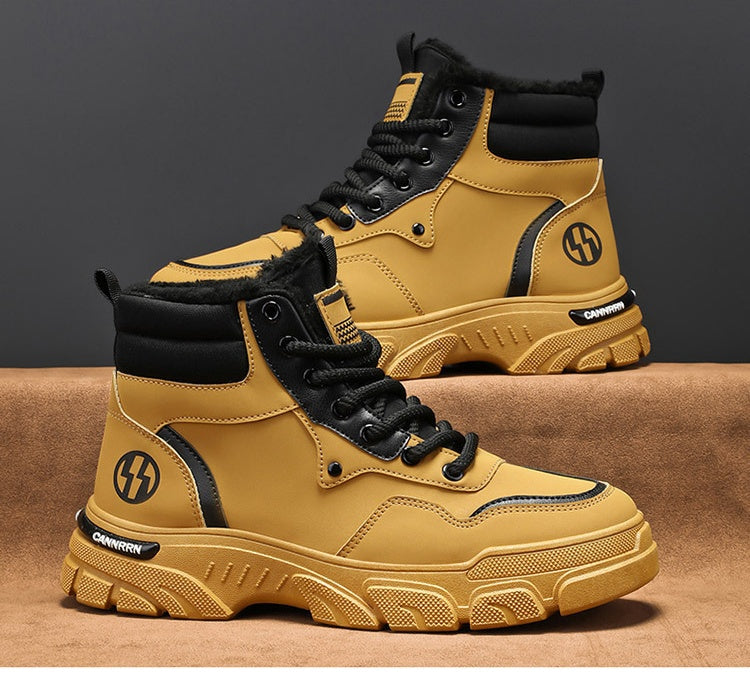 🔥🔥【Μεγέθη 39-44】Νέες ανδρικές πολυχρηστικές μπότες φθινοπώρου/χειμώνα, με χοντρή σόλα, αντιολισθητικές