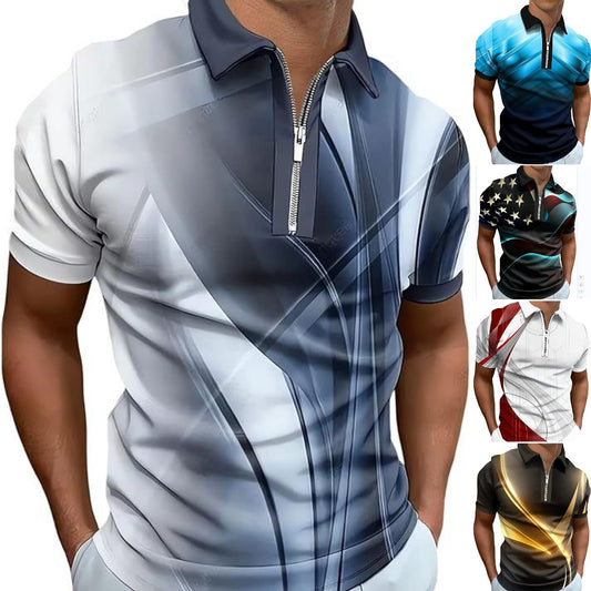 😎 50% taniej【S-6XL】2026 Nowa modna męska koszulka polo z krótkim rękawem