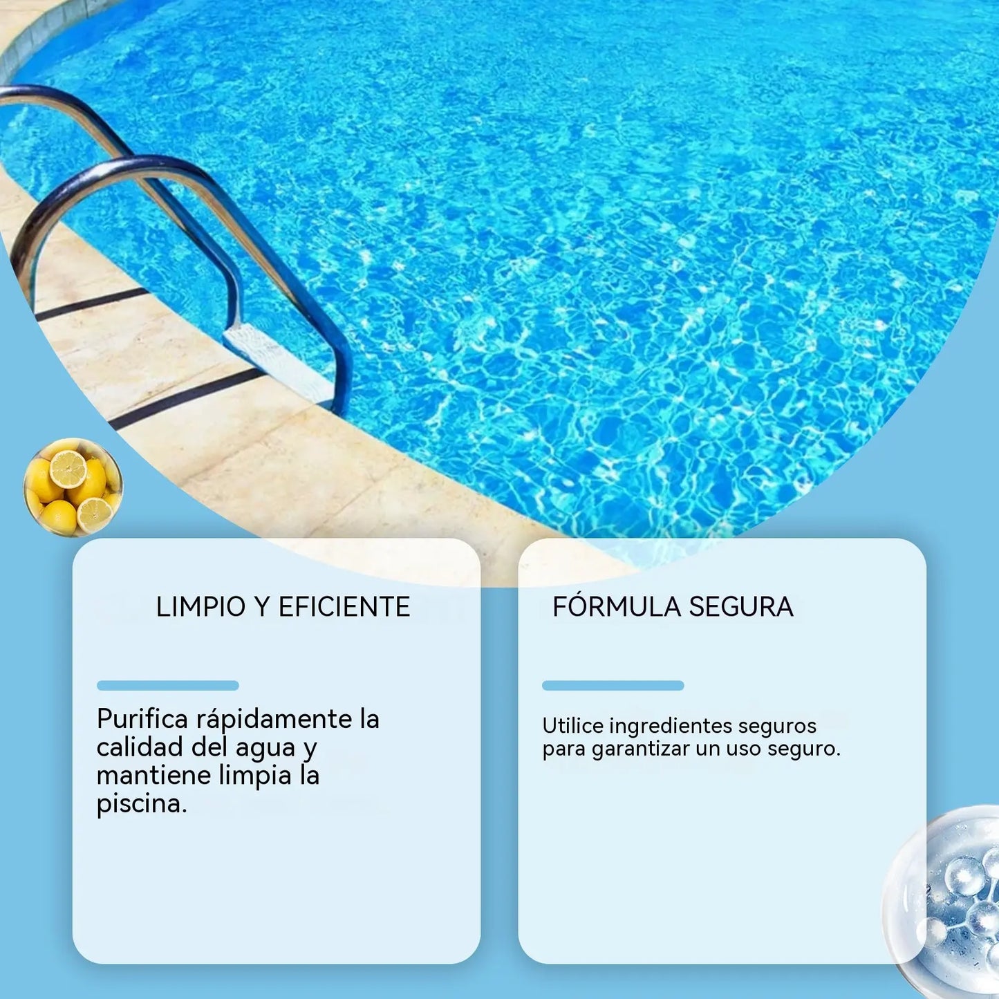 🔥【Vásárolj 1-et, kapsz 1-t ingyen】🏊‍♀️💧Medencetisztító tabletták a kristálytiszta vízért.