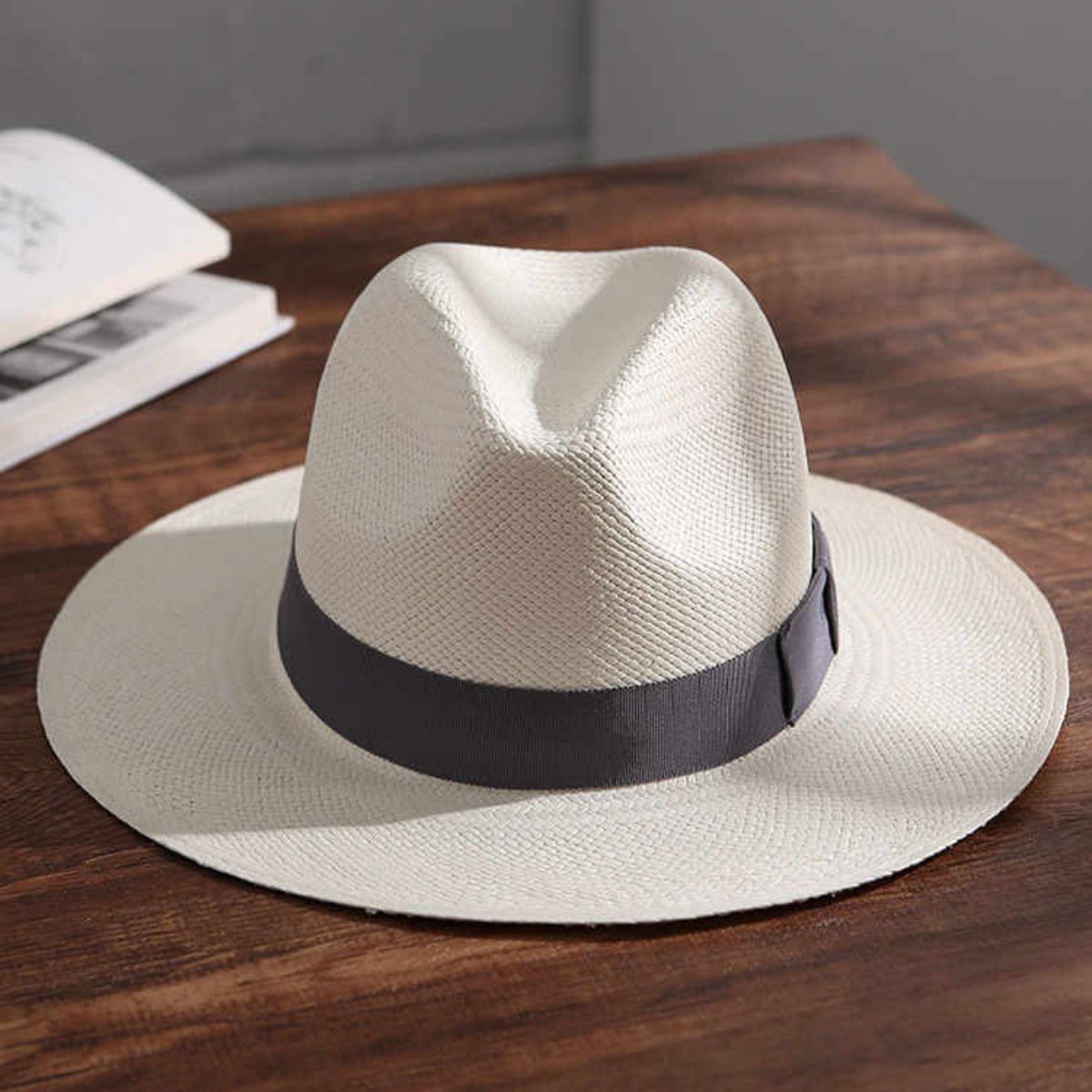 🌿💥 Új termékek -50% kedvezmény 【56-58cm】Kézzel készített ecuadori pálmakalap