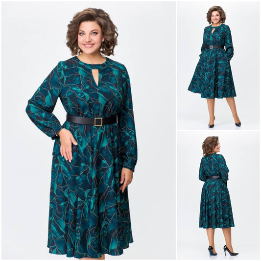 💖【S-5XL】🍁Jesienno-zimowa elegancka sukienka wysokiej jakości