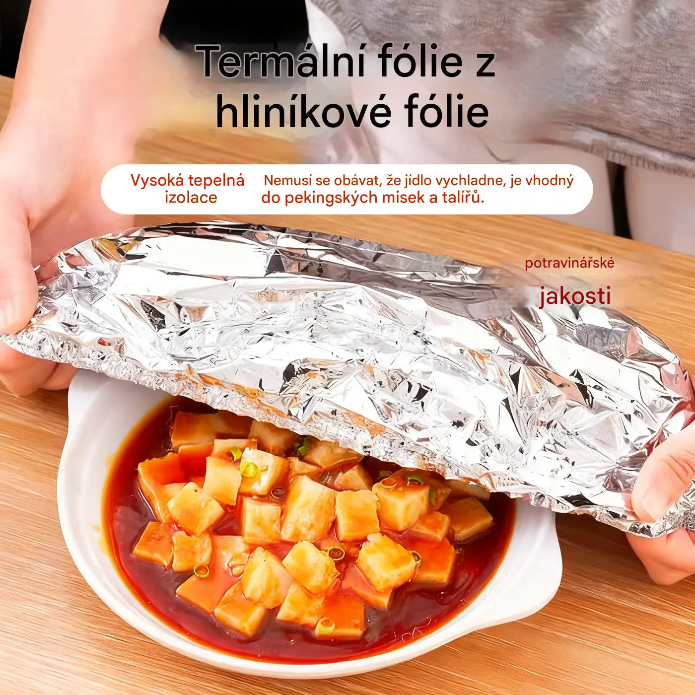 📢📢 SLEVA 50 %!⏰【100 kusů】 Izolační kryt z hliníkové fólie