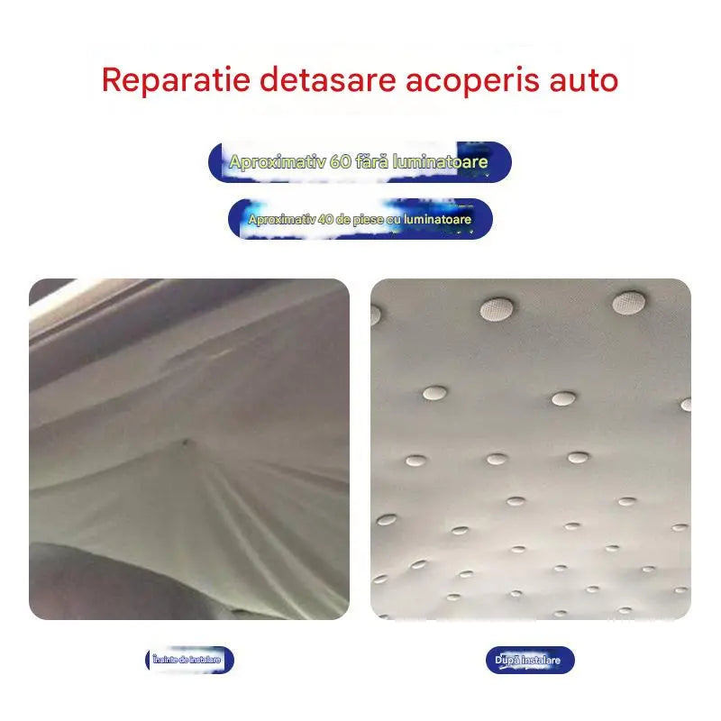 🚗【30 darab】 🚘Autótetős vászon zuhanásgátló rögzítő szögek és rögzítő csatok😁🔥(szerelőszerszámkészlet + csavarhúzó + törölköző mellékelve)