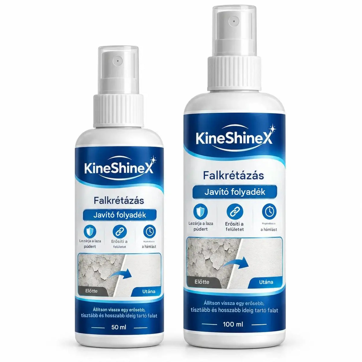 🏆100 ml + 50 ml (2 üveg)💥 Faljavító folyadék és edző — Egyetlen termékben egyesíti a hézagkitöltést, a tömítést és a megerősítést.