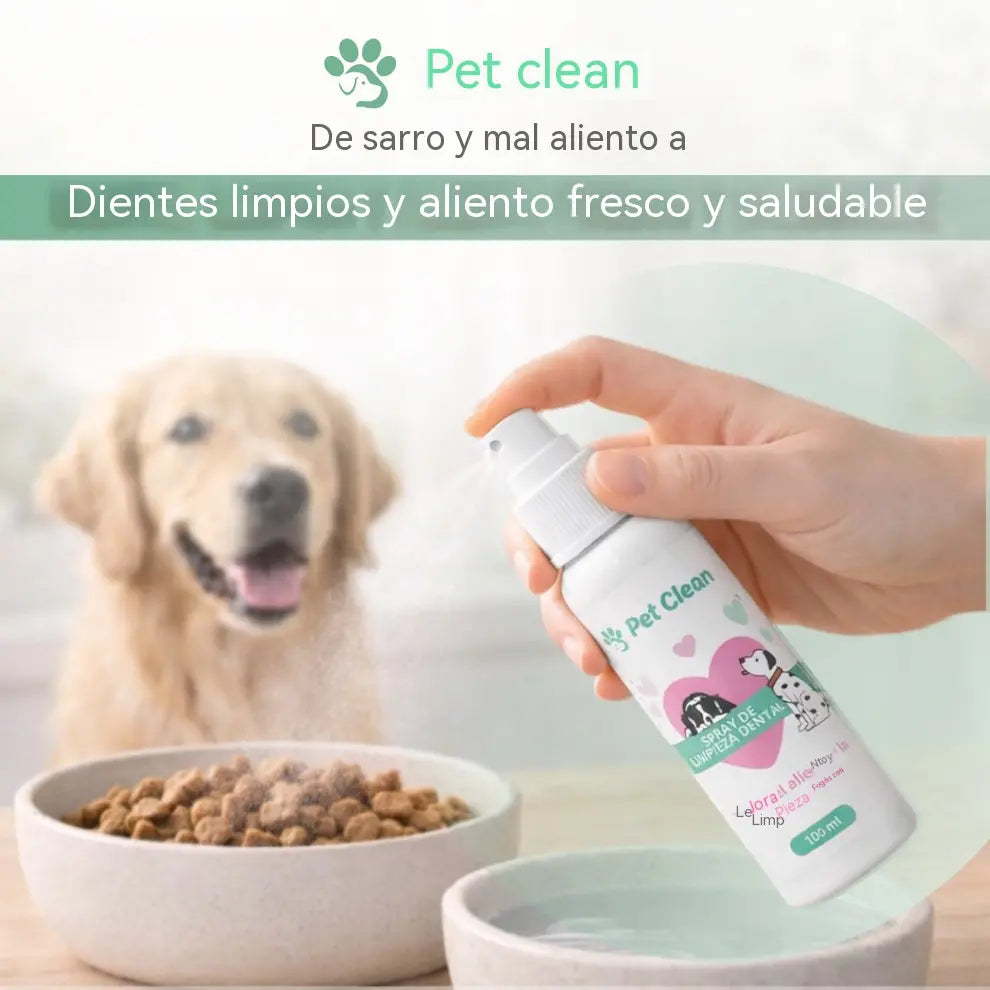🐶🐱【Vásárolj 1-et, kapsz 1-et ingyen】Állatszőr- és fogtisztító spray