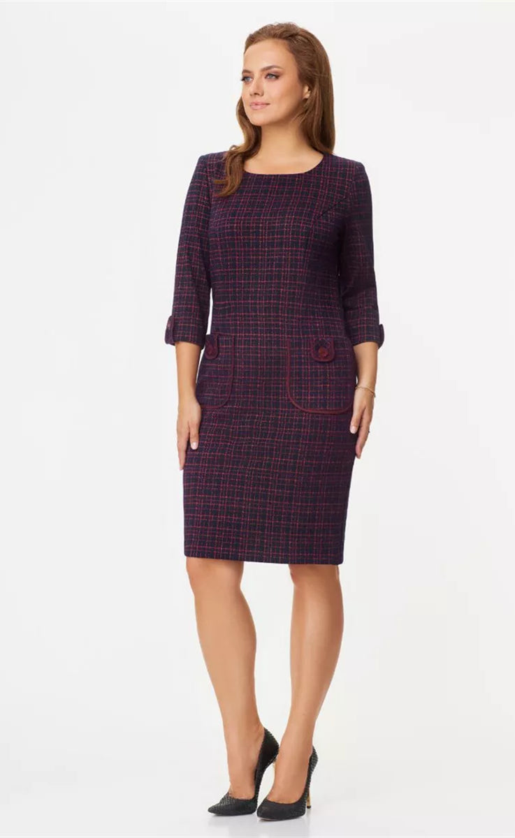 ✨👗【S-5XL】2025 nowa moda i elegancka, smukła sukienka, modna i retro, uniwersalna