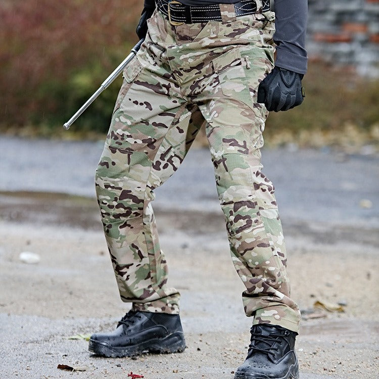 🔥【S-6XL】Męskie spodnie wojskowe typu cargo 🛒 (40-105 kg)