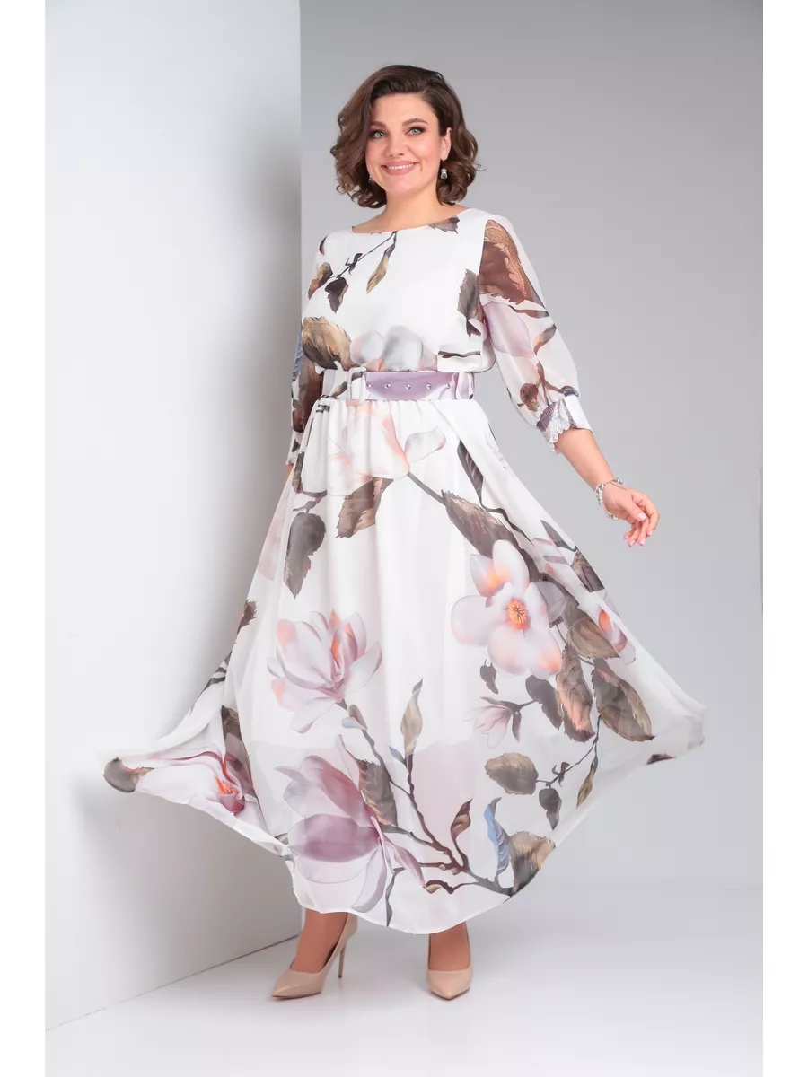 【Második termék féláron】👗 【S-5XL】2026 Új, divatos, hosszú, sifon mintás ruha