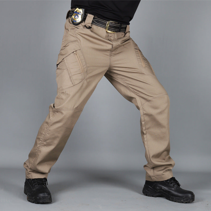 🔥【S-6XL】Męskie spodnie wojskowe typu cargo 🛒 (40-105 kg)