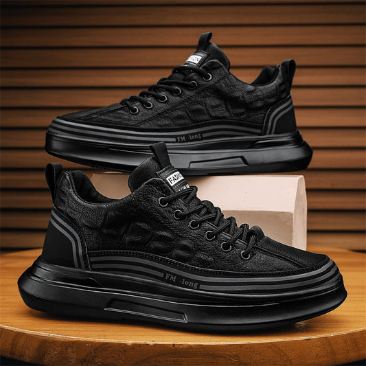🔥Nowość【39-44】👟Modne sneakersy męskie na grubej podeszwie