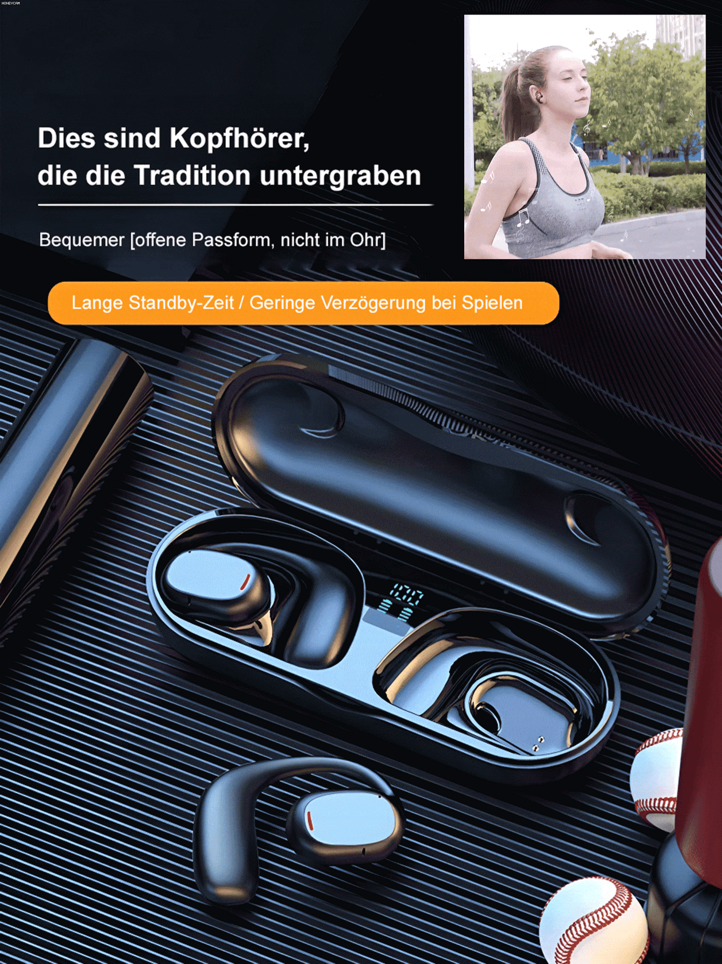 🎧🎧Bezprzewodowe słuchawki Bluetooth z redukcją szumów, mogą być używane przez miesiąc na jednym ładowaniu