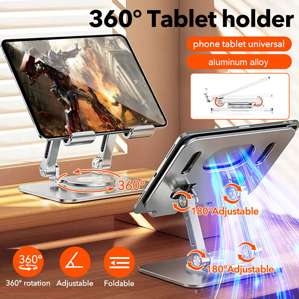 💻Podstawka pod laptopa Obrotowa podstawka ze stopu aluminium ze stopu aluminium