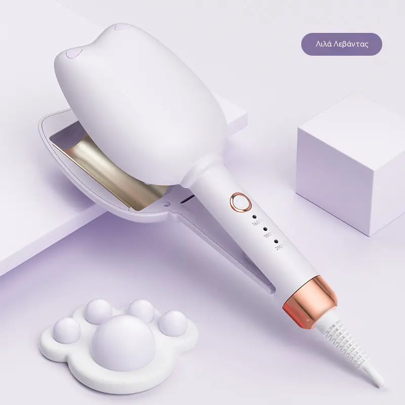 💇‍♀️ Kodralnik za lase v francoskem slogu – hitro segrevanje, nastavitev temperature in 1,5 m dolg kabel. Idealen za različne pričeske in tipe las! ✨