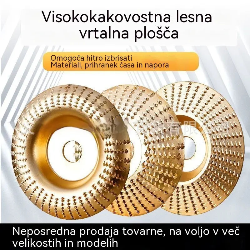 ⚙️🧰【Komplet 3 kosov】Večfunkcijski brusilni diski, primerni za kotne brusilnike za obdelavo lesa