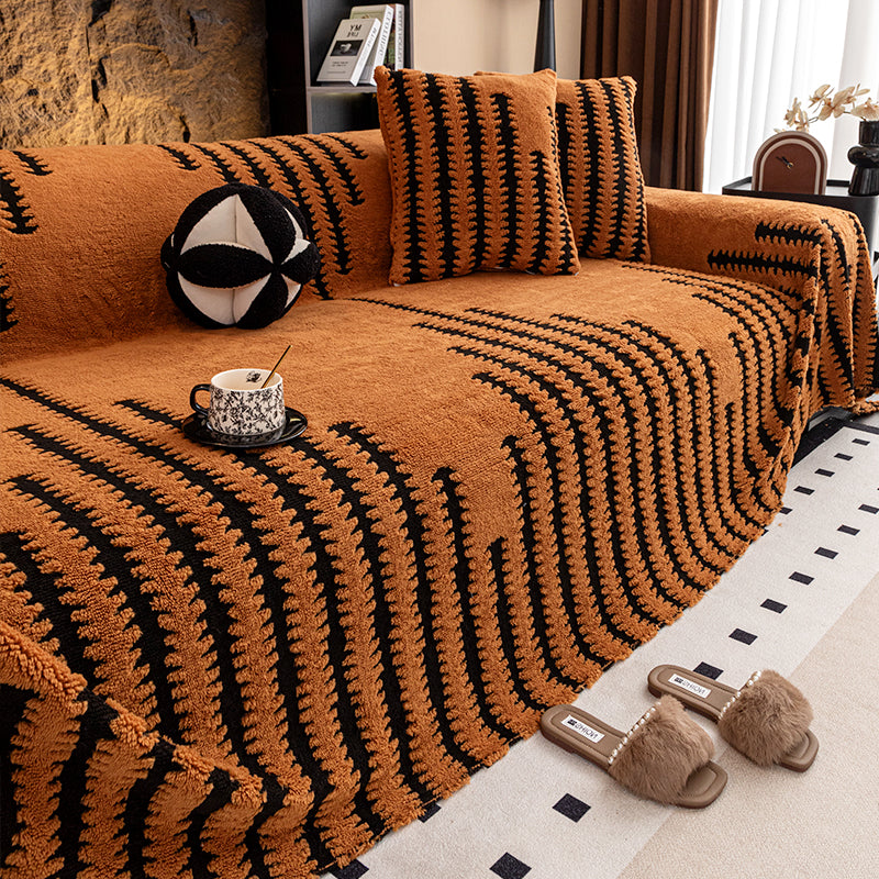 🛋️Oferta specjalna: 🎉Miękkie i antypoślizgowe pluszowe pokrowce na sofę🍂【180*130cm】
