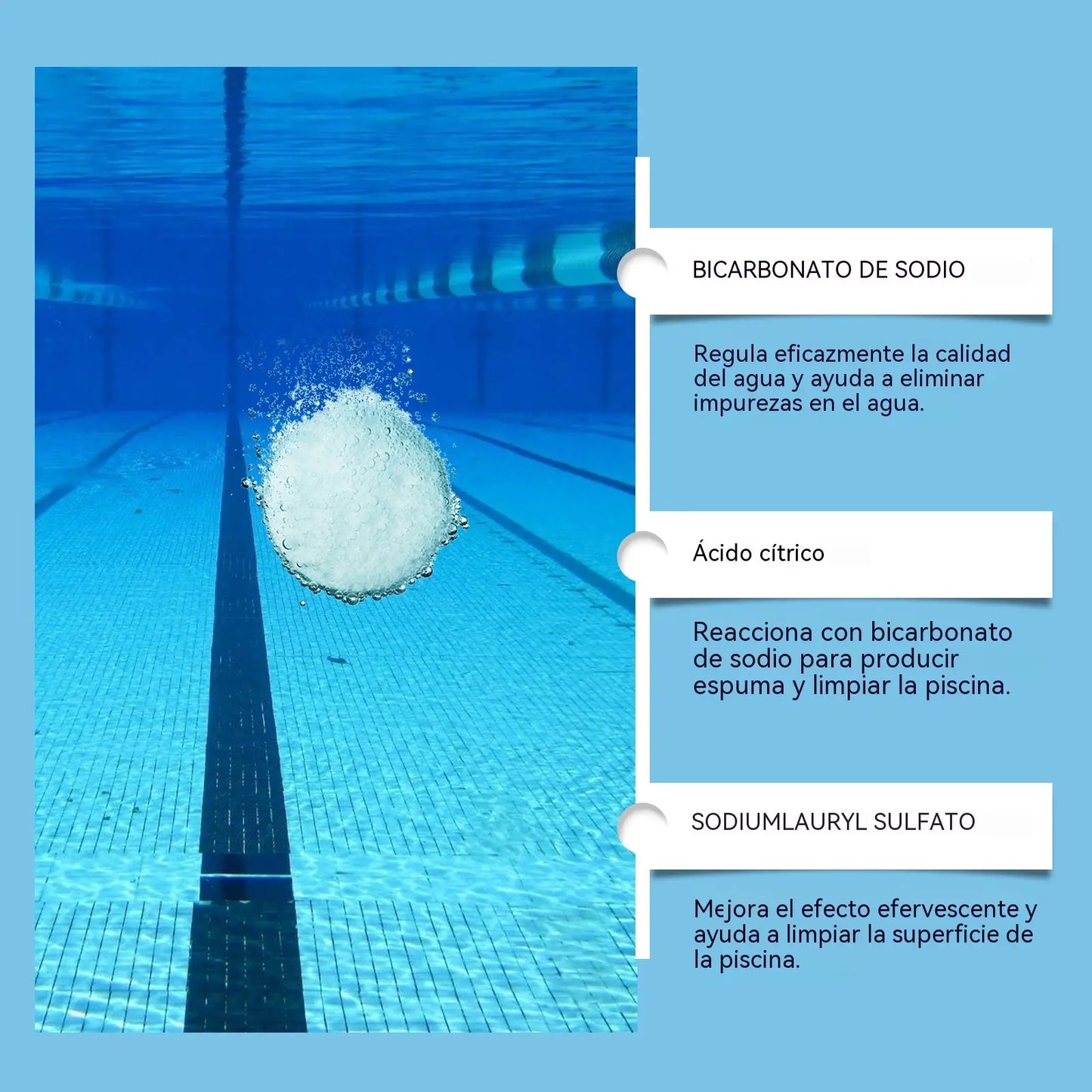 🔥【Vásárolj 1-et, kapsz 1-t ingyen】🏊‍♀️💧Medencetisztító tabletták a kristálytiszta vízért.