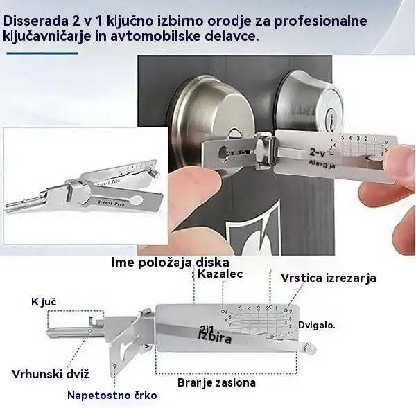 🔐Časovno omejena ponudba🔑 - 50 % popusta🔥Dekoder ključev iz nerjavečega jekla
