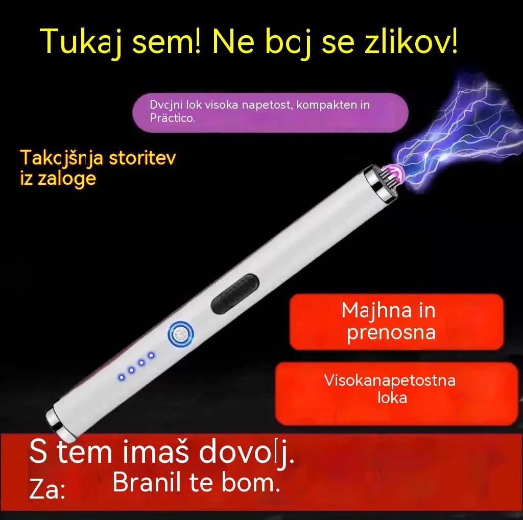 🎁50 % popusta🎁 Svetilka za samoobrambo Arc 4-v-1