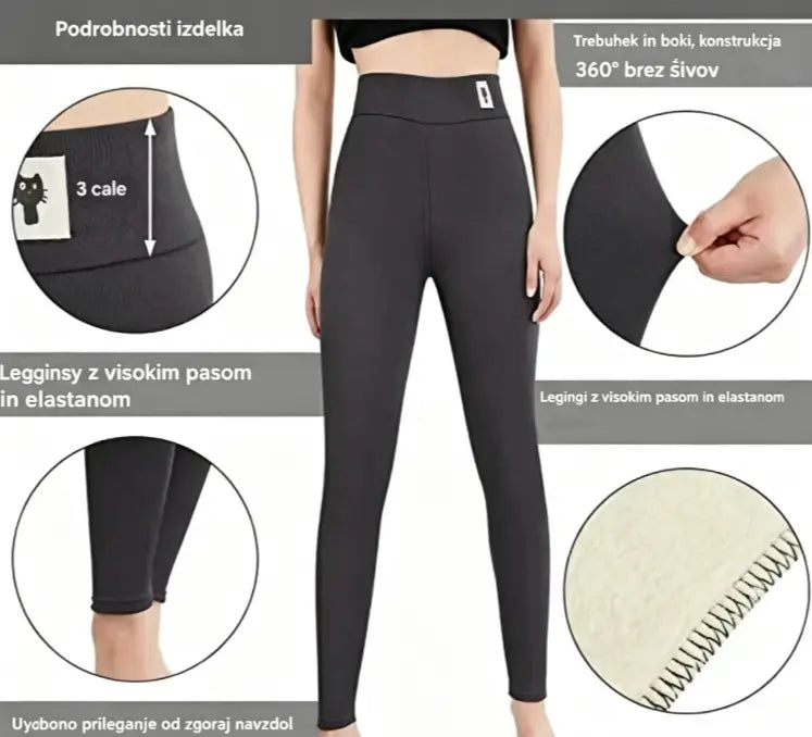 ✨⛄【Kupite eno, drugo dobite brezplačno🔥】【S-5XL】Ženske tople volnene pajkice - obvezen kos za jesen in zimo
