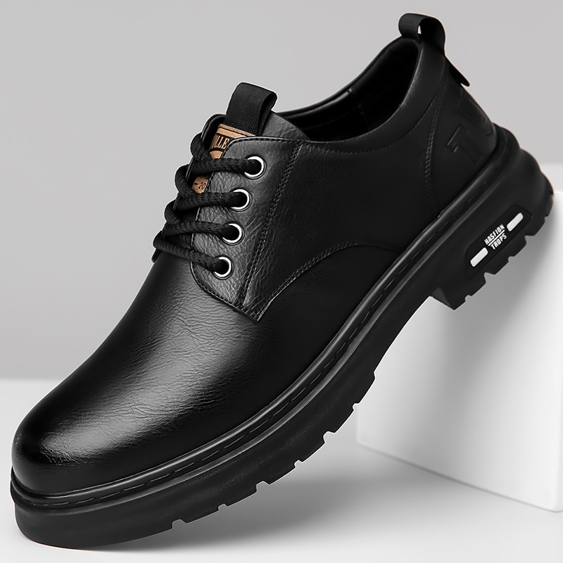 🏆💥【Oferta limitowana】【39-44】Męskie buty business casual ze skóry naturalnej — eleganckie, wygodne i trwałe