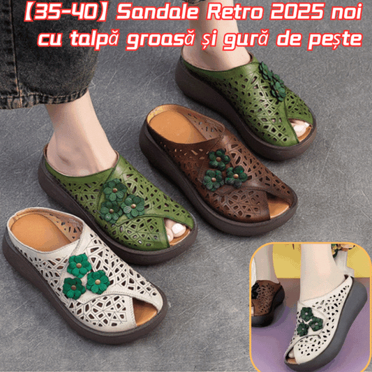【35-42】Lato 2025 Nowe damskie sandały typu rybie oko