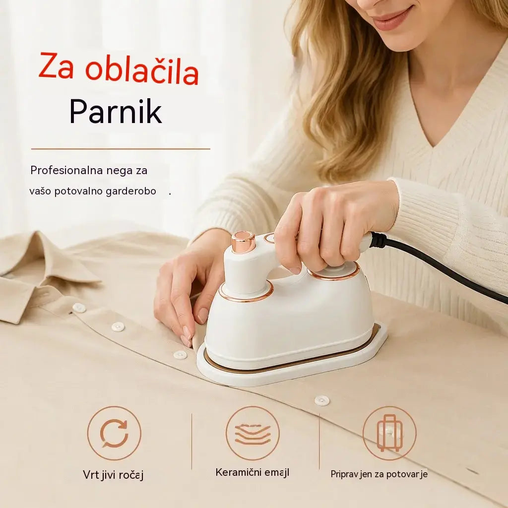 ✨ Prenosni ročni parni čistilnik za oblačila