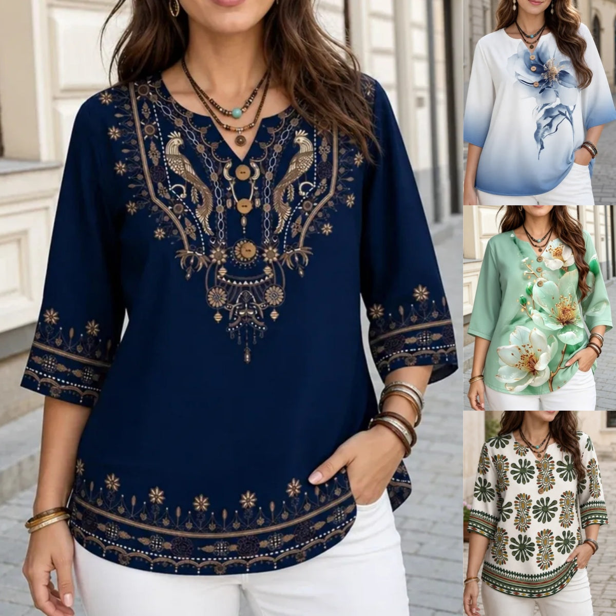 👚 Plus Size póló [S-5XL] — Puha és légáteresztő, természetes lenvászon anyagból készült. ✅️ Utánvétes fizetés lehetséges.