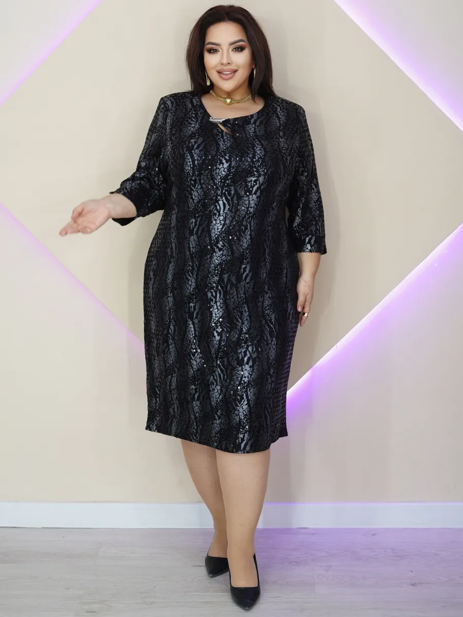 👗【40KG-120KG】【S-5XL】2025 nowa wykwintna suknia wieczorowa w dużych rozmiarach