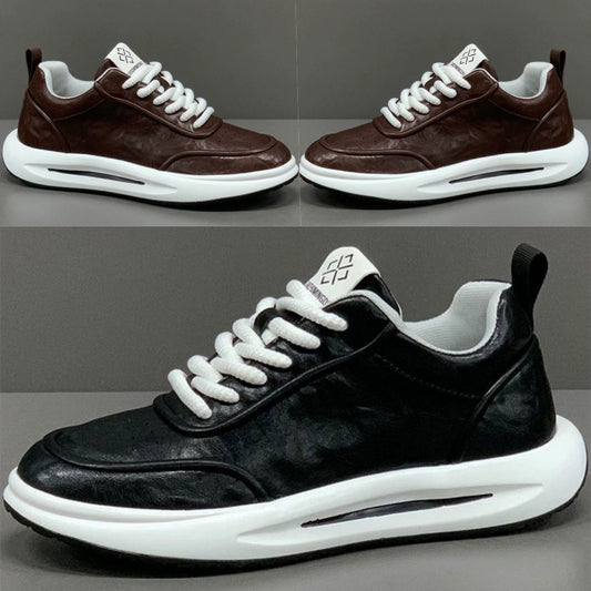👨👞【39-44】Skórzane trampki dla mężczyzn