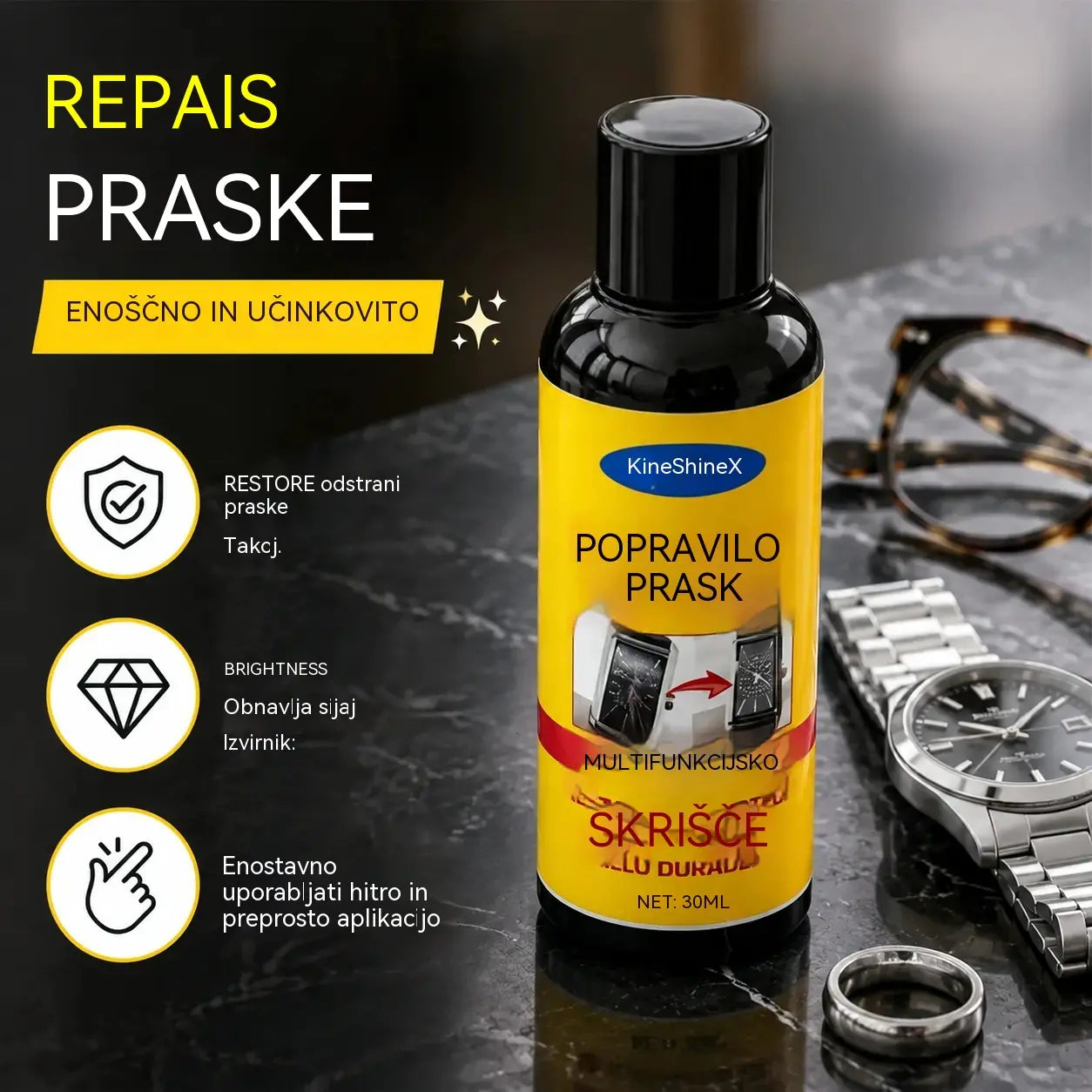 ✨Kupite enega, enega dobite brezplačno! 🛡️Večnamenska polirna pasta za popravilo prask