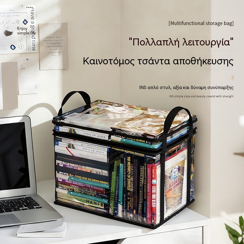 3 τεμάχια 22€--🔥📦Μεγάλη, ανθεκτική, χοντρή, διαφανής πλαστική τσάντα αποθήκευσης για ρούχα, μετακόμιση και αποθήκευση