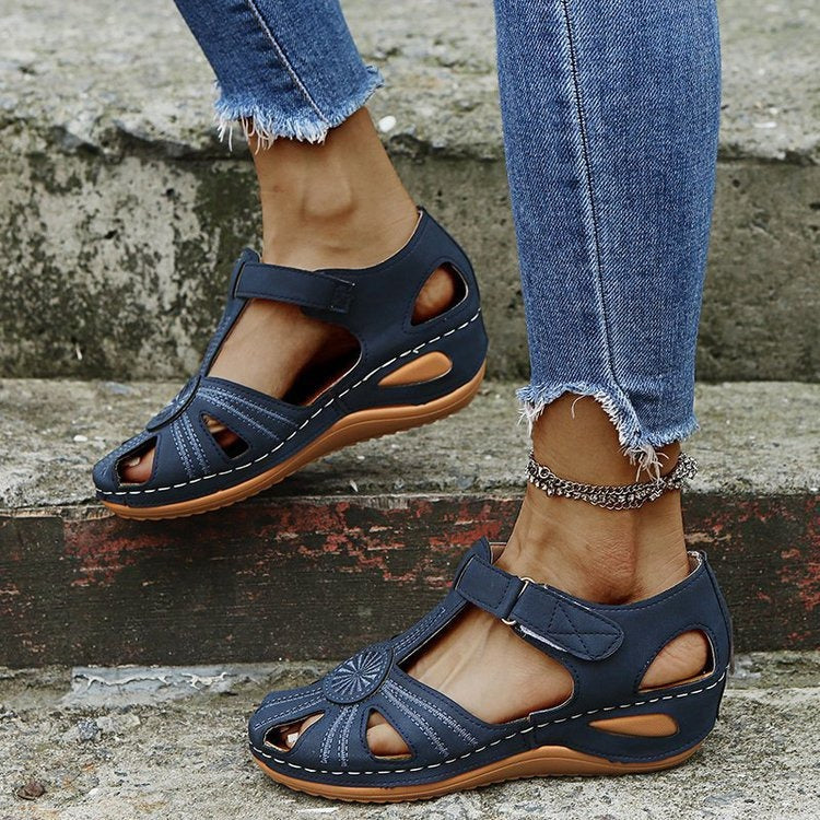 ✨🩰【Oferta especial de temporada】【Tallas 35-43】Sandalias romanas para mujer - Piel cómoda y suave, pago contra entrega disponible