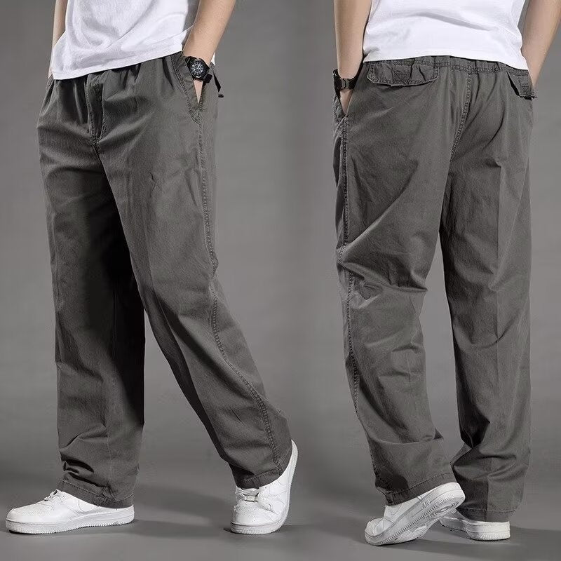 😎👖【Ειδική Προσφορά🔥】Ανδρικό παντελόνι cargo, άνετο και χαλαρό, σε μεγάλα μεγέθη