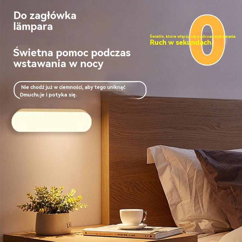 ✨【Kup 1 i otrzymaj 1 gratis】🏡💡Inteligentna dioda LED z wykrywaniem ciała ludzkiego, łatwa w ładowaniu i praktyczna