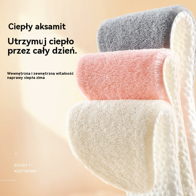 【35-46】【Kup 1, a 1 dostaniesz gratis】🔥👣 Grube flanelowe wkładki do butów - superciepłe, miękkie i antypoślizgowe