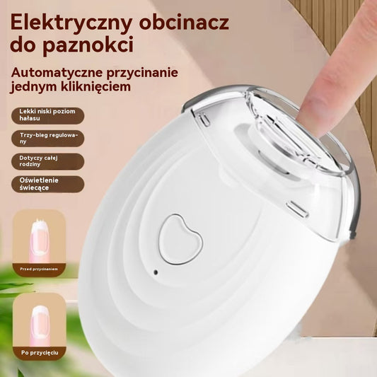✨ Automatyczny pilnik do paznokci (1 sztuka) do bezpiecznej i delikatnej pielęgnacji paznokci 👶🔧