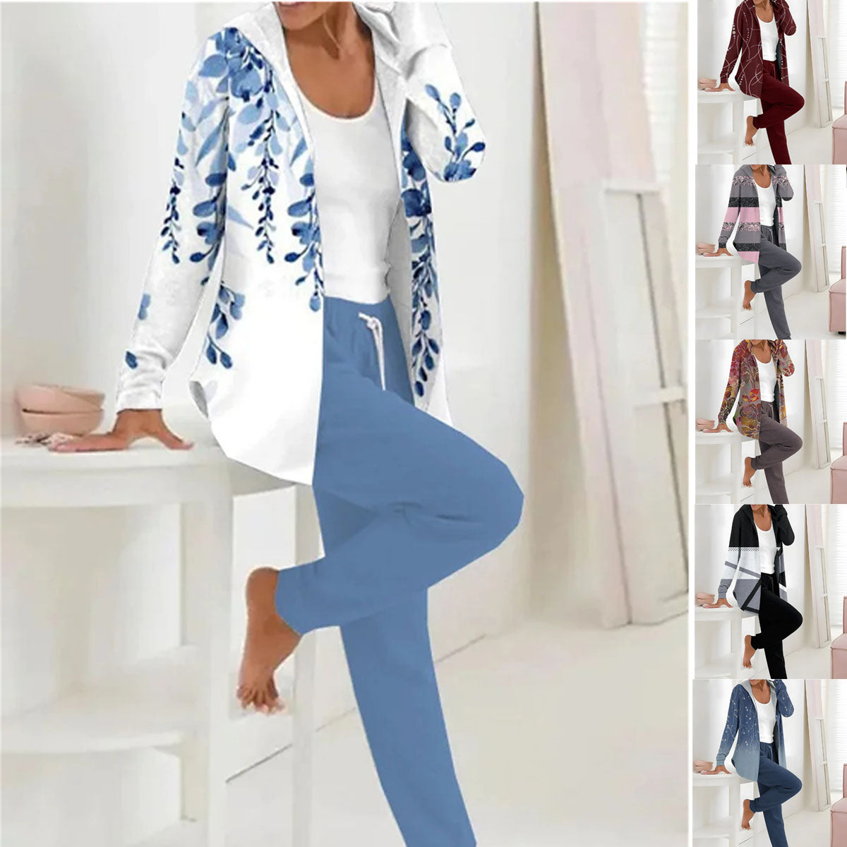 💖 Nowy, prosty bawełniany komplet na jesień i zimę 2025