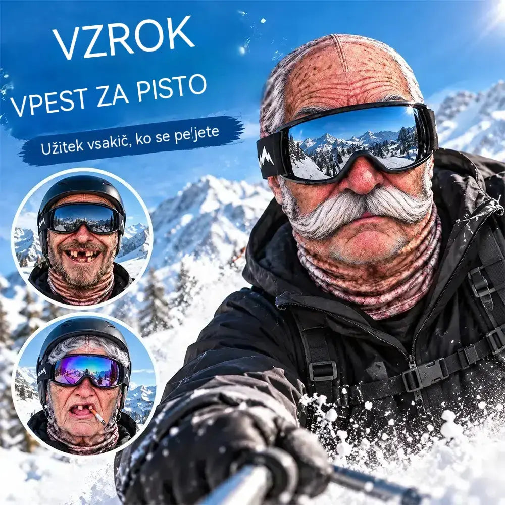 🔥😎 Zabavna in topla 3D maska za obraz, idealna za zimske športe na prostem.