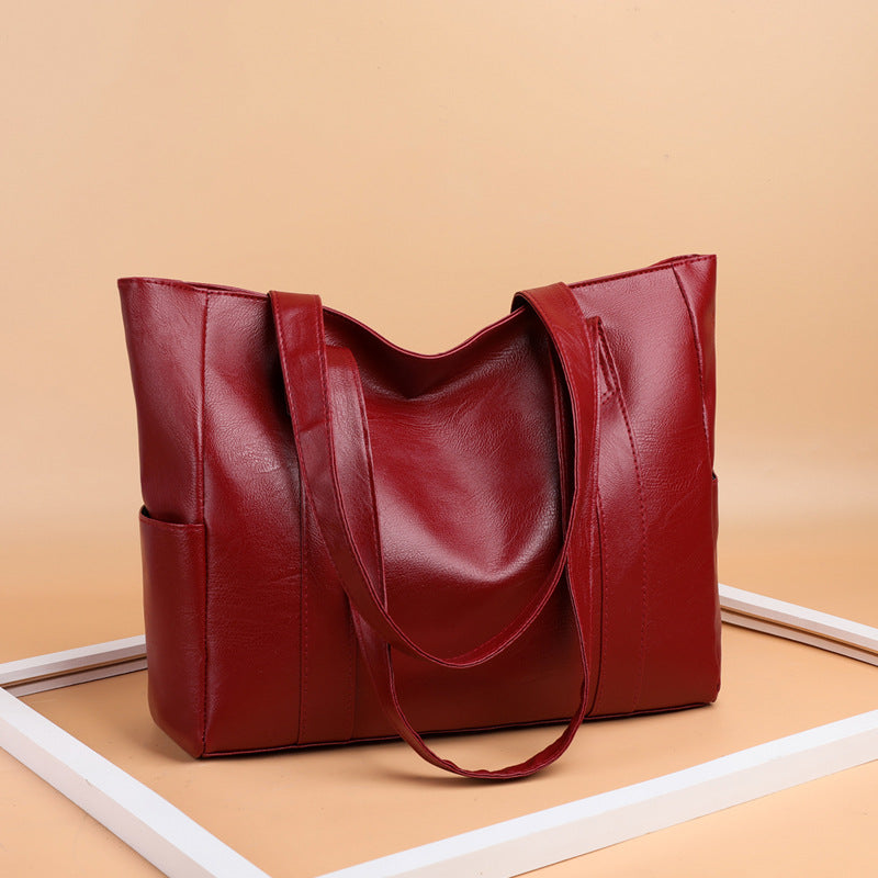 👜 Nowa modna torebka damska z miękkiej skóry na ramię✨ Casual o dużej pojemności✨