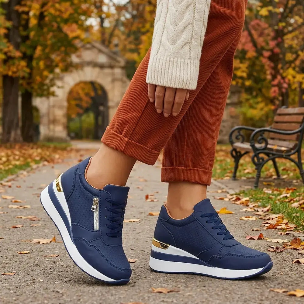 【36-43】🌹Modni čevlji s platformo in 5 cm dvignjeno peto.