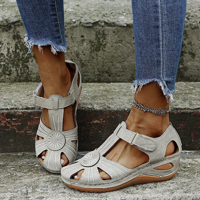 ✨🩰【Oferta especial de temporada】【Tallas 35-43】Sandalias romanas para mujer - Piel cómoda y suave, pago contra entrega disponible