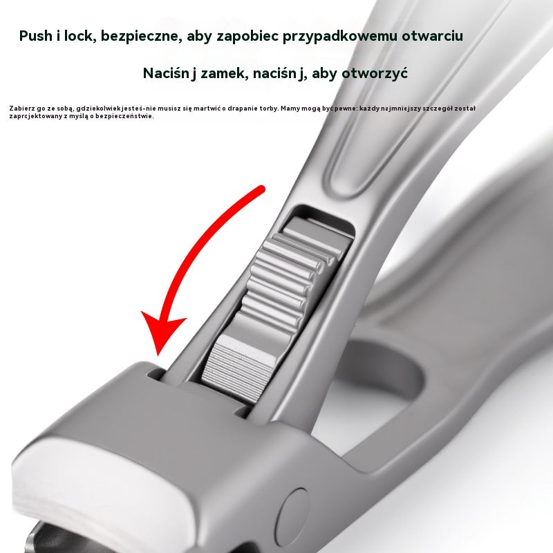 🔥【Kup jeden, a drugi dostaniesz gratis】🔥 Zakrzywione obcinaczki do paznokci ze stali nierdzewnej: Zaprojektowane ergonomicznie, aby ułatwić użytkowanie osobom starszym.