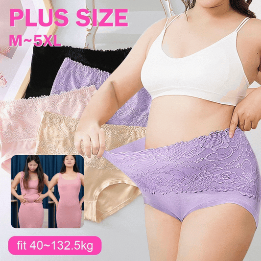 🌸🌸【6 bucăți】【40-115kg】💥Ultima zi cu cele mai bune vânzări: 2025 Lenjerie de corp cu talie înaltă recent îmbunătățită, rezistentă la scurgeri