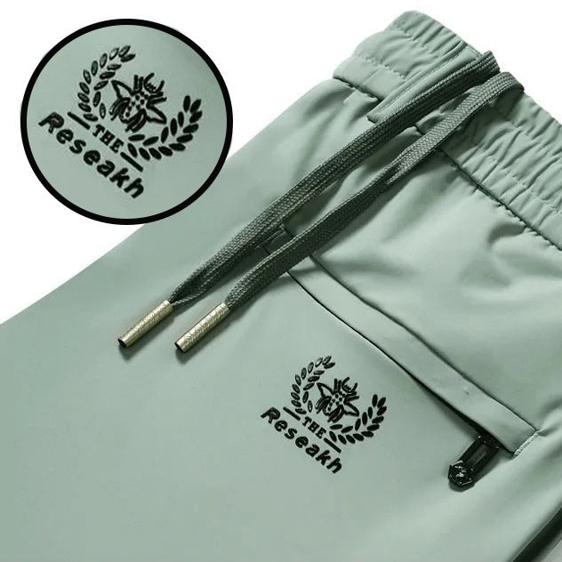 🧊【M-5XL】Letnie cienkie, lodowe, jedwabne, swobodne spodnie męskie