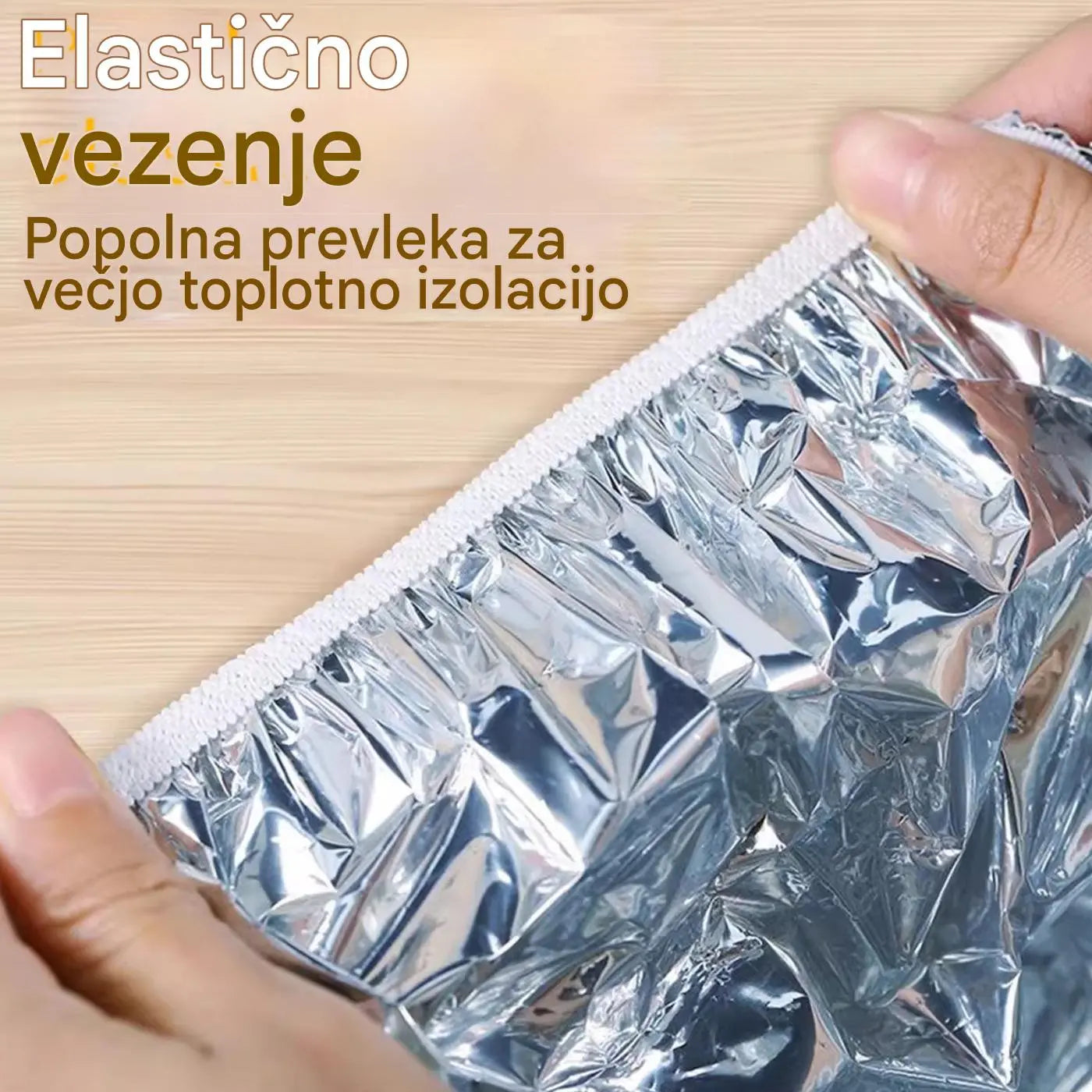 📢📢 50 % POPUST!⏰【100 kosov】 Izolacijski pokrov iz aluminijaste folije