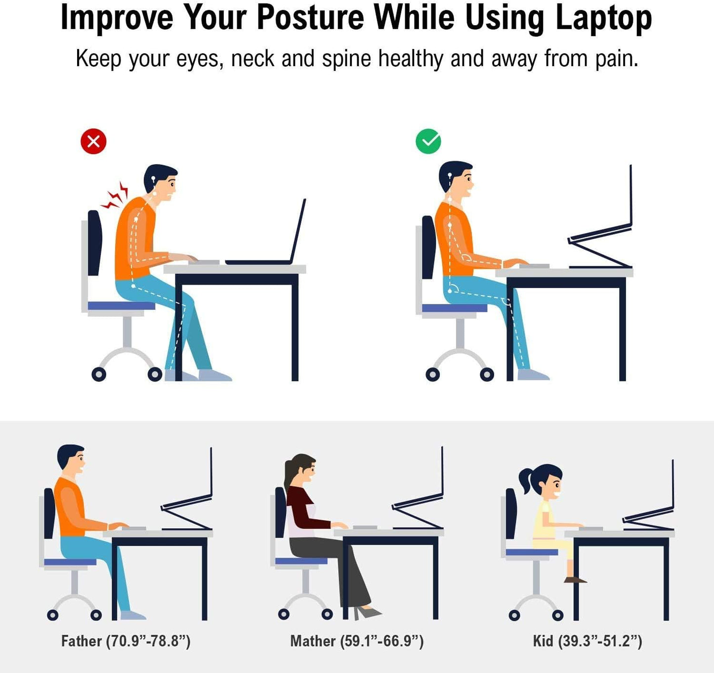 💻Podstawka pod laptopa Obrotowa podstawka ze stopu aluminium ze stopu aluminium