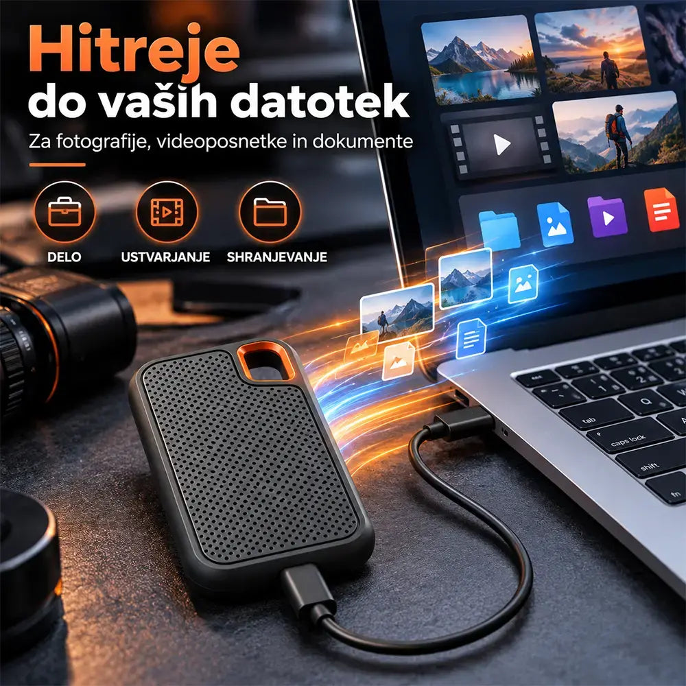 【Zadnji dan 🔥Ponudba za polovično ceno】💥【8TB】Visokohitrostni prenosni trdi disk velike zmogljivosti