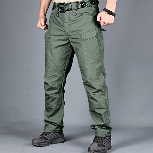 🔥【S-6XL】Męskie spodnie wojskowe typu cargo 🛒 (40-105 kg)